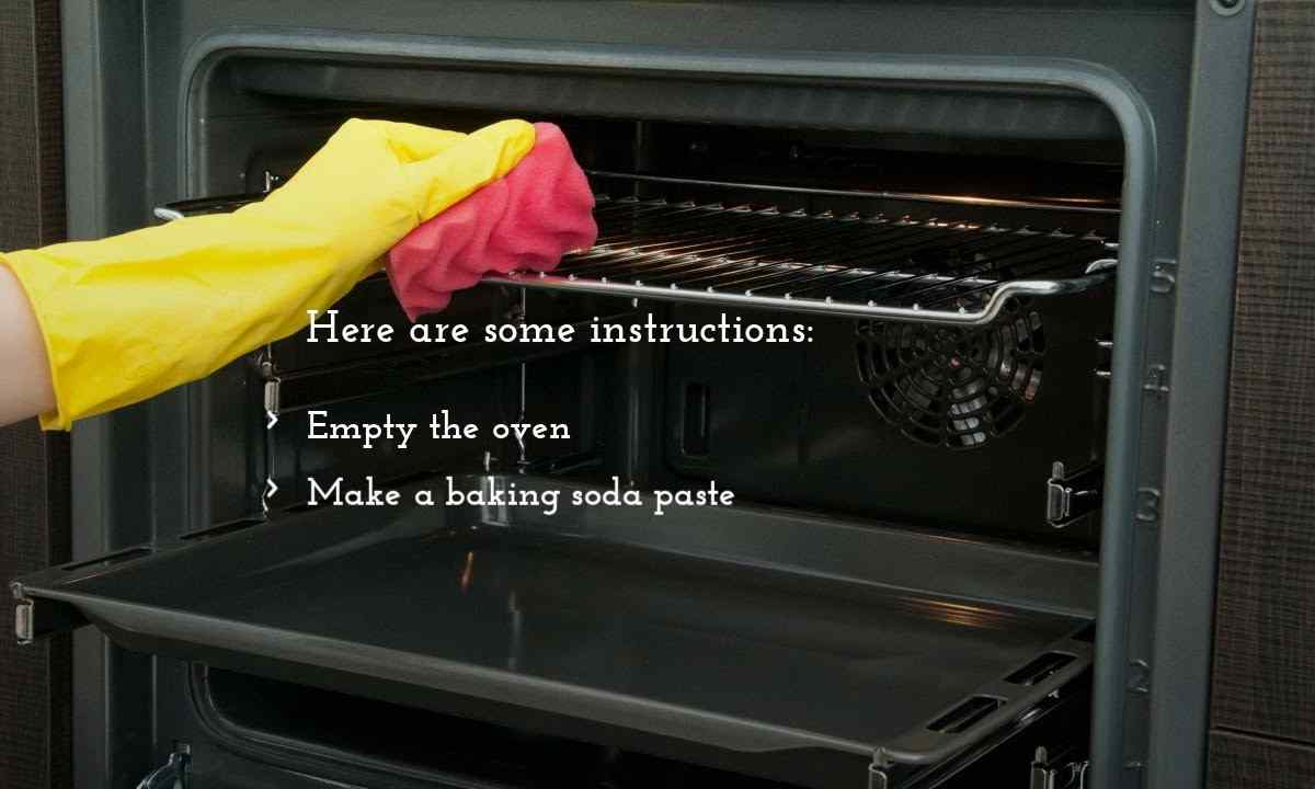 How to remove oven door