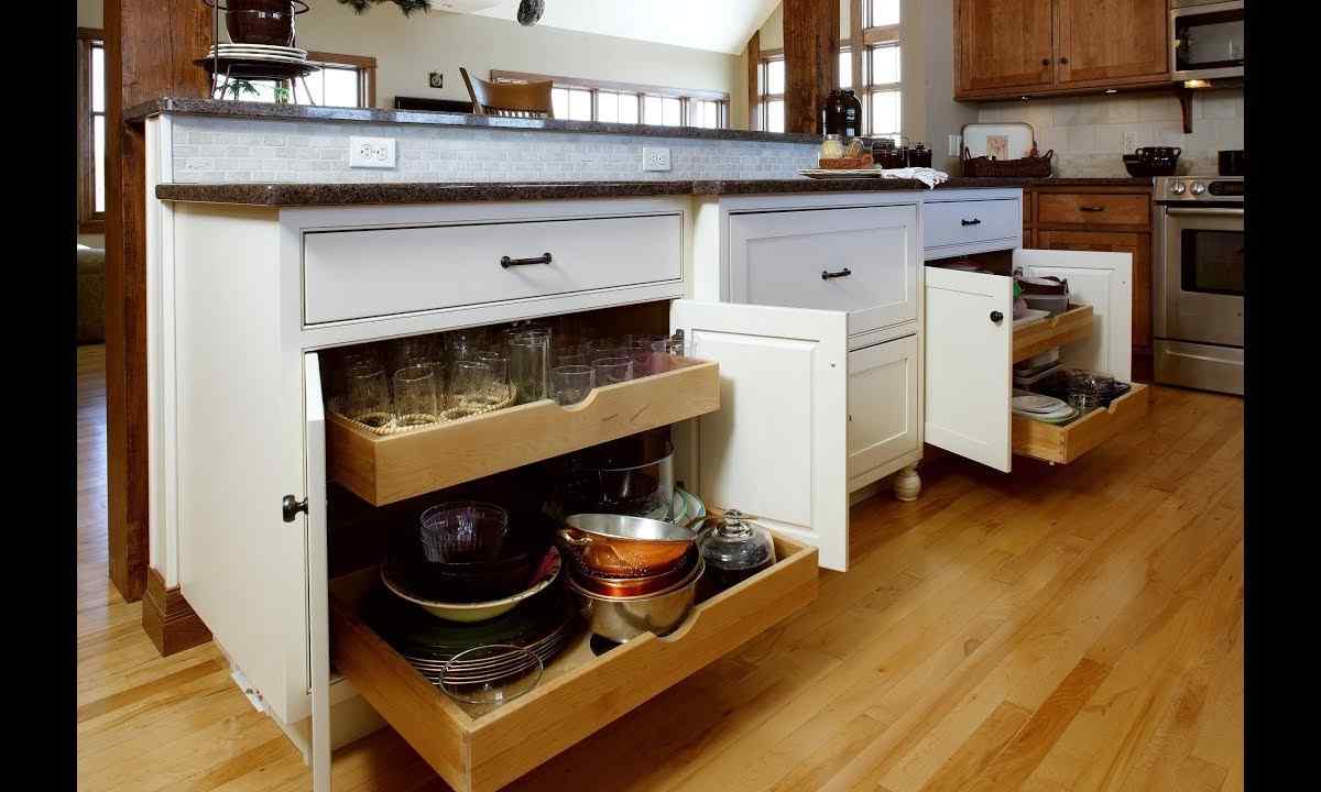 How to collect kitchen cabinet