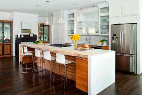 How independently to establish furniture in kitchen