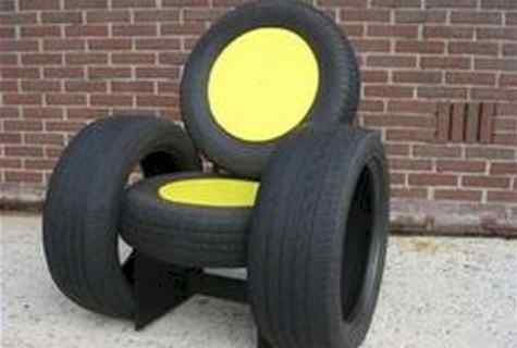 Beautiful and unusual bed of tires