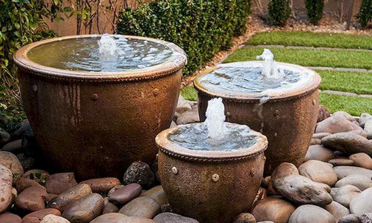 How to make fountain
