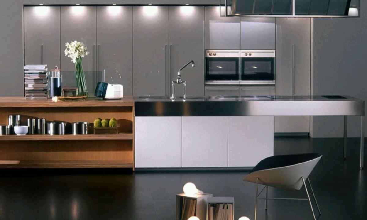 The choice of modern furniture for kitchen