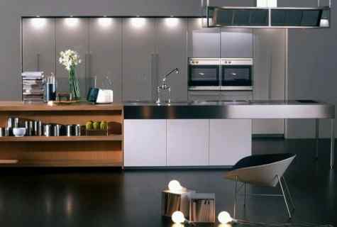The choice of modern furniture for kitchen