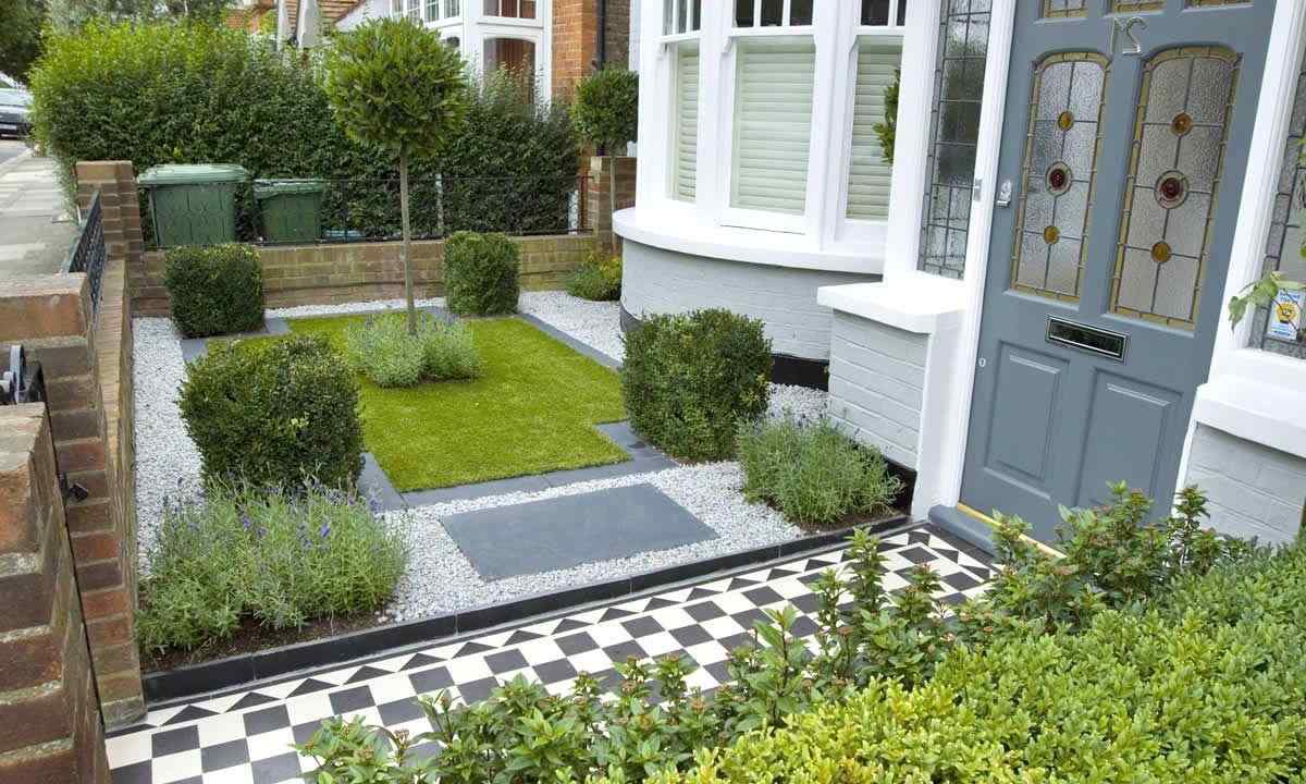 How to create landscaping of the site