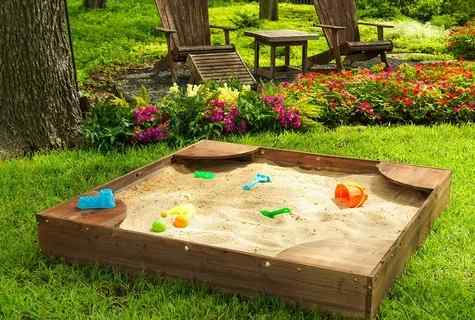 How to make children's sandbox