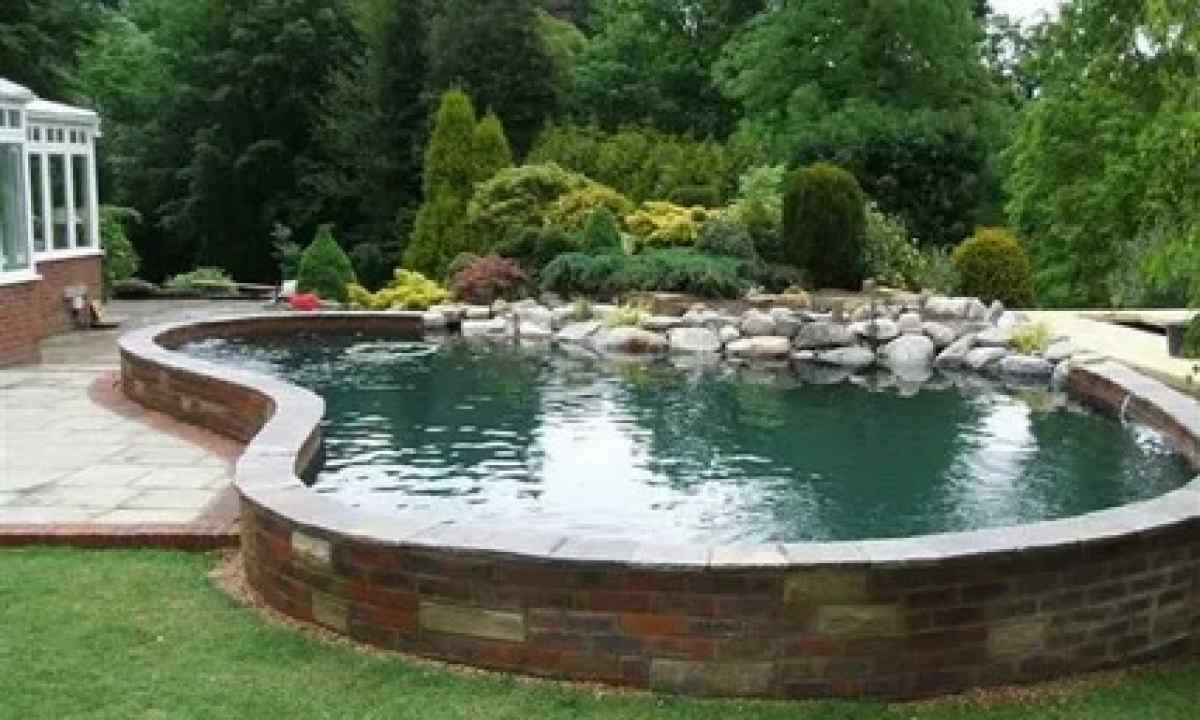 How to construct pond