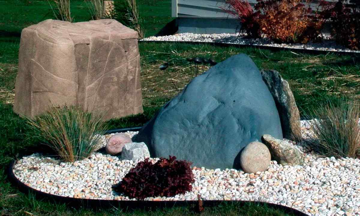How to make beautiful bed of stones