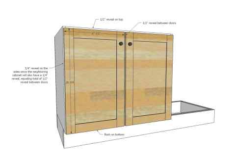 How to collect angular cabinet