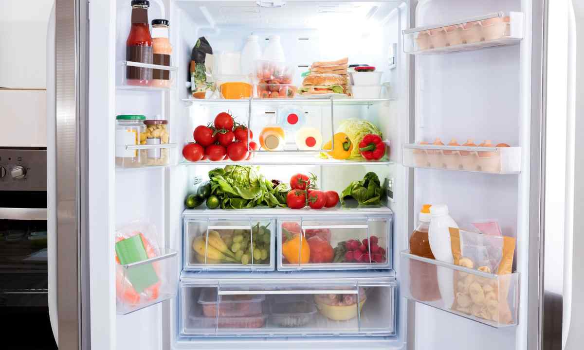 How to stick the fridge