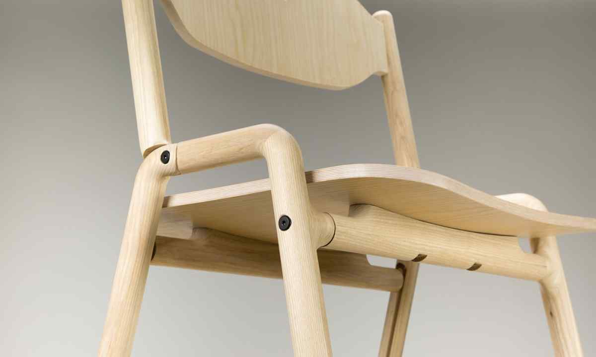 How to make folding wooden chair independently