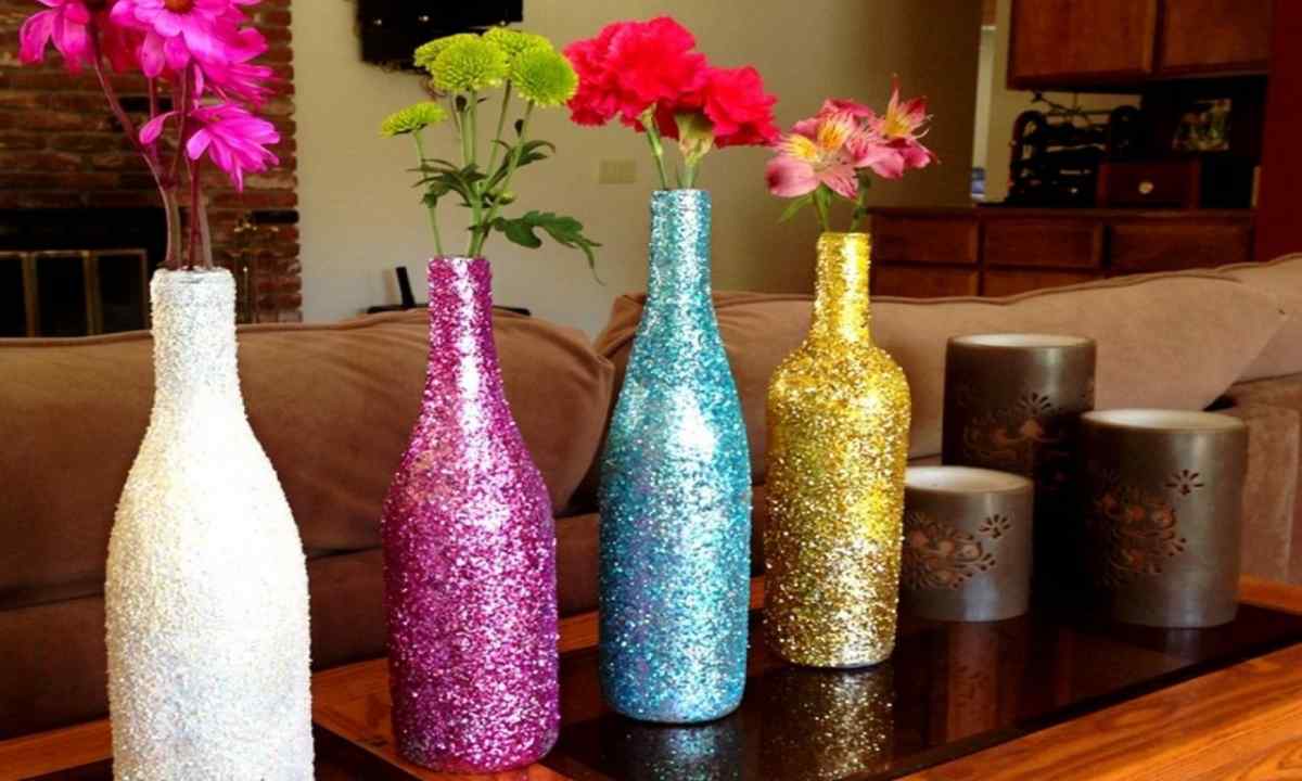 How to decorate bottles