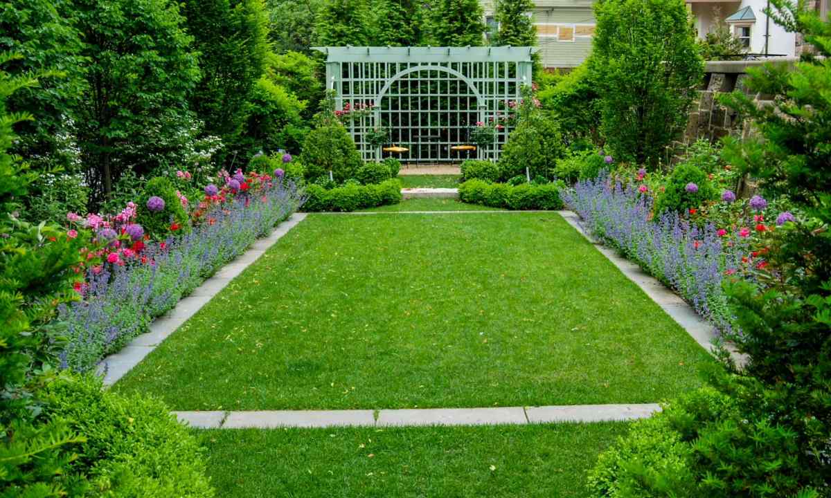 Garden in style fusion