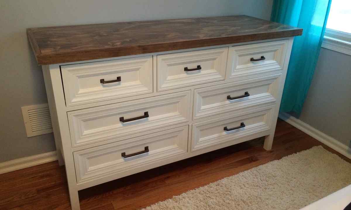 How to make dresser with own hands