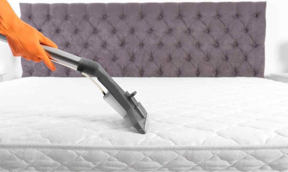 How to clean mattress