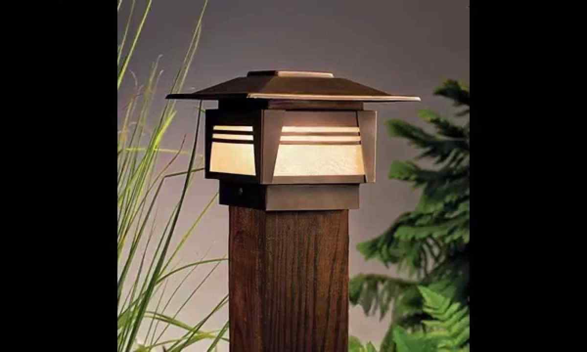 What small lamps are necessary in garden
