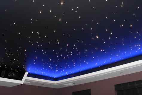 How to make the shining stars on ceiling