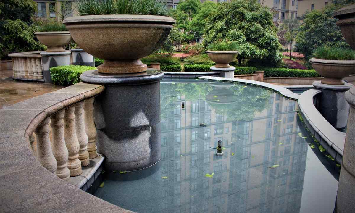 Garden fountains: types of fountains for giving