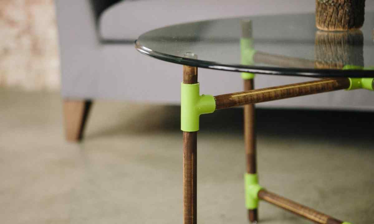 How to make glass table