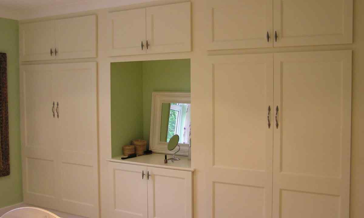 How to make the fitted cupboard