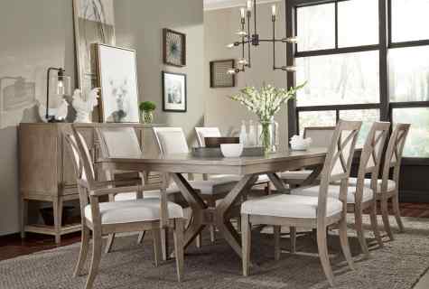 Dining tables from tree: aspects of the choice