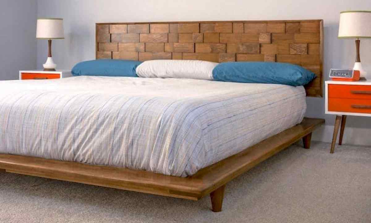 How to collect double bed