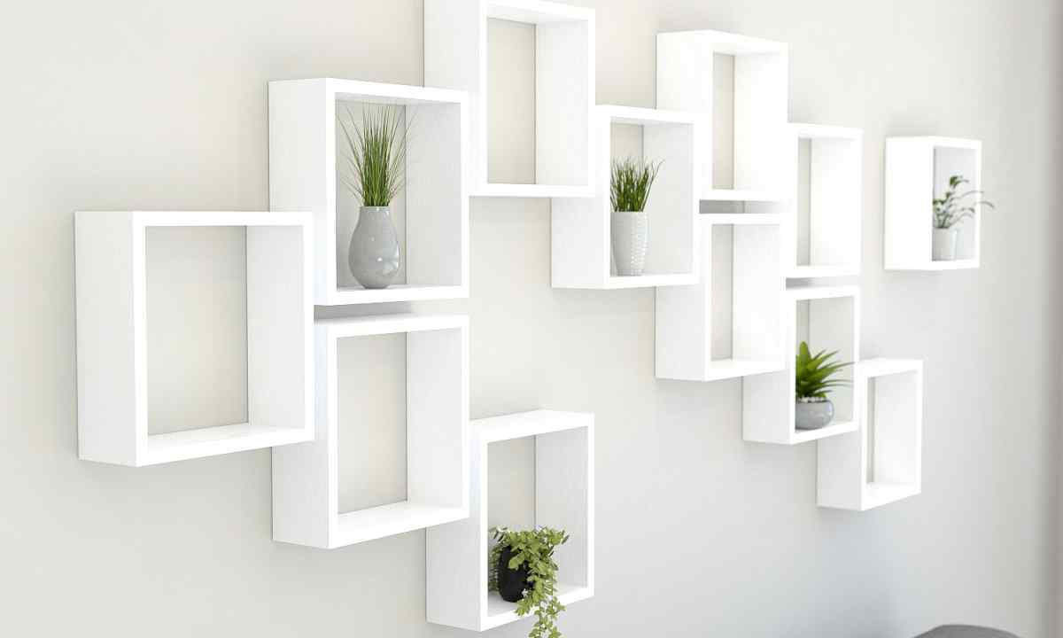 How to make shelves on wall with own hands