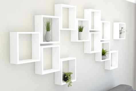 How to make shelves on wall with own hands