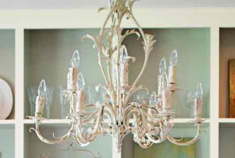 How to paint chandelier