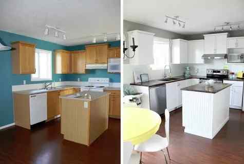 How to update facades of kitchen