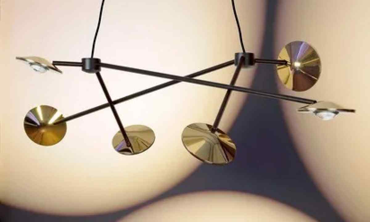 How to suspend chandelier