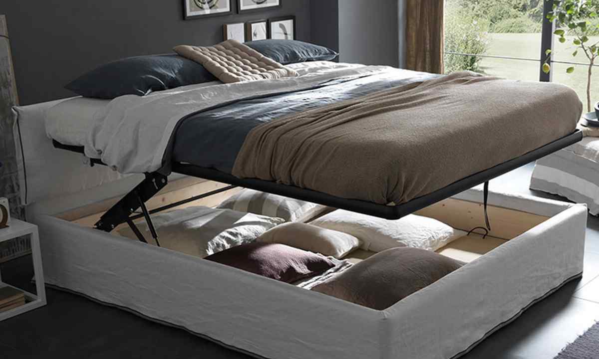 Beds with boxes: it is esthetic and practical