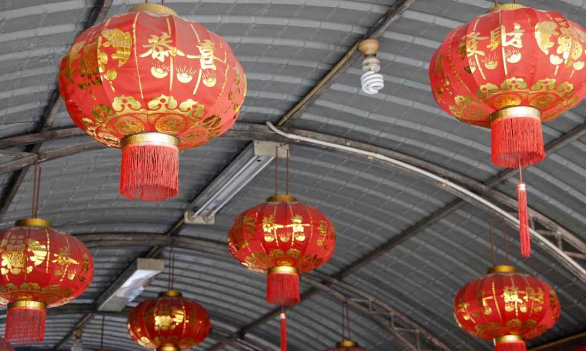 How to make the Chinese small lamps