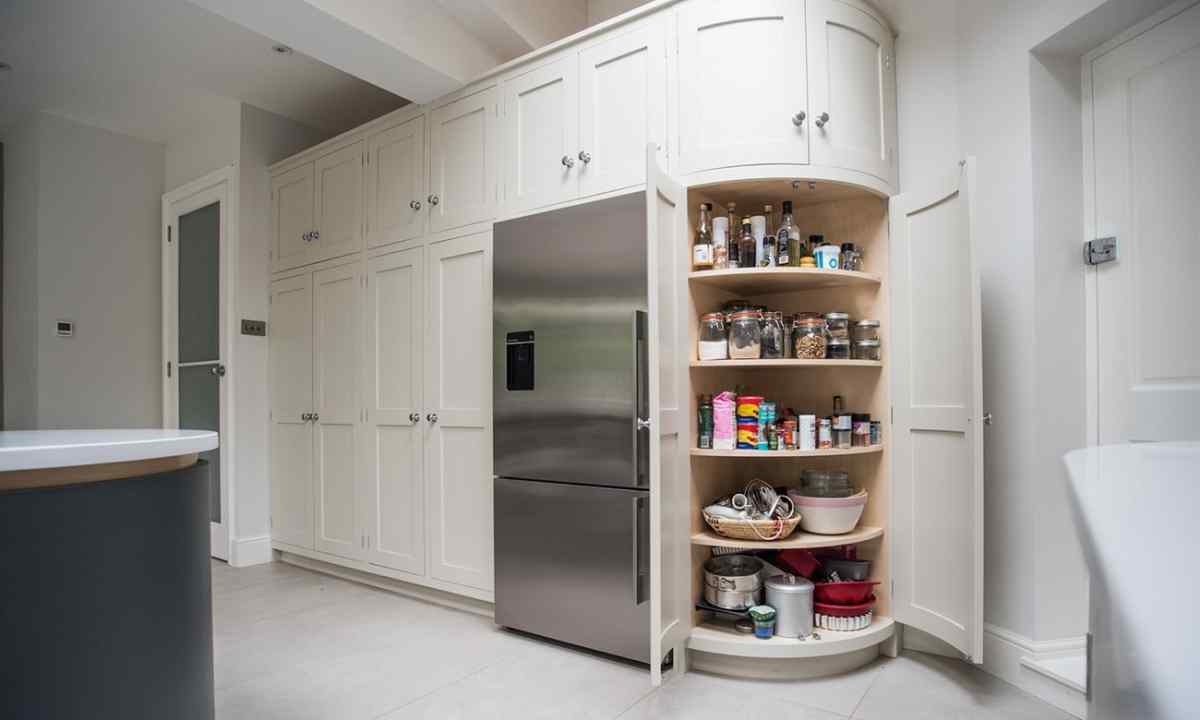 How to collect the fitted cupboard