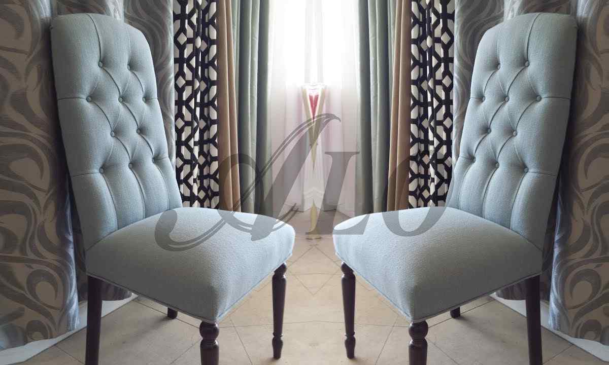 How to upholster furniture