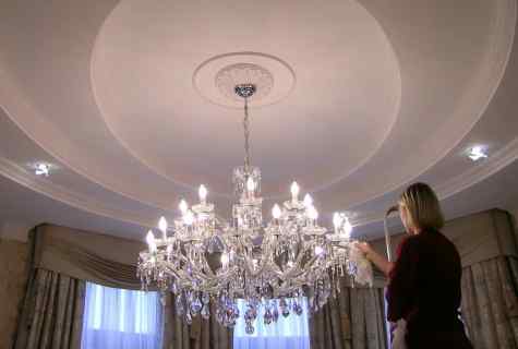 How to wash chandelier