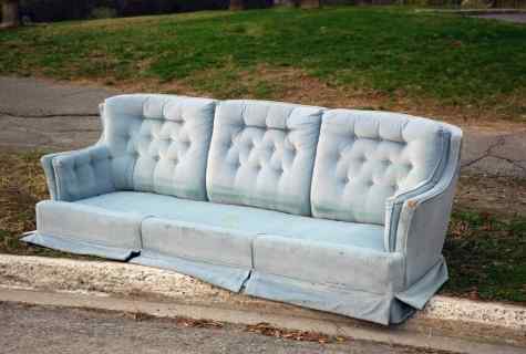 How to pick up upholstered furniture