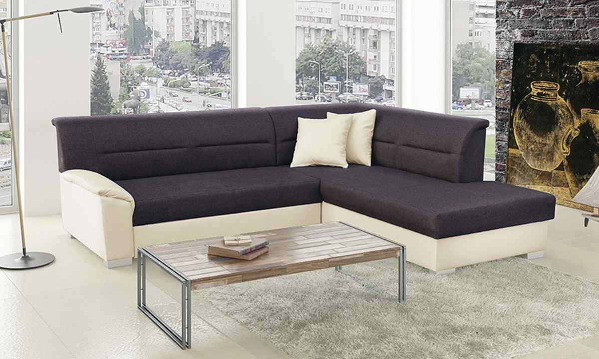 How to put angular sofa