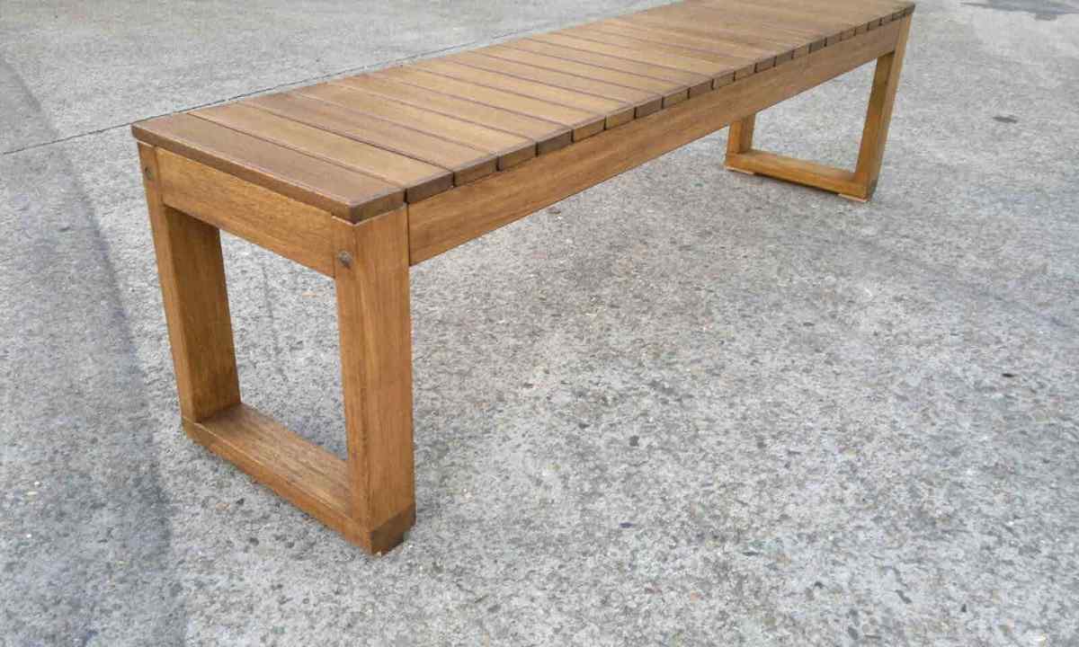 How to make wooden furniture