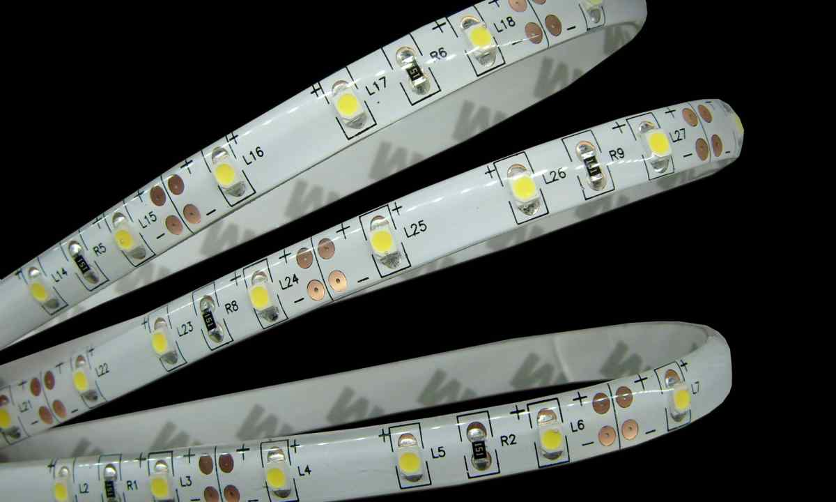 How to connect LED tapes among themselves - options of the LED SMD connection of tapes