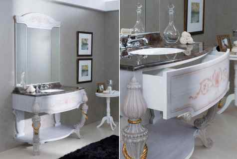 How to choose furniture set to the bathroom