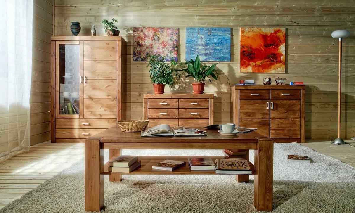 Wooden furniture - how to choose the most beautiful and durable