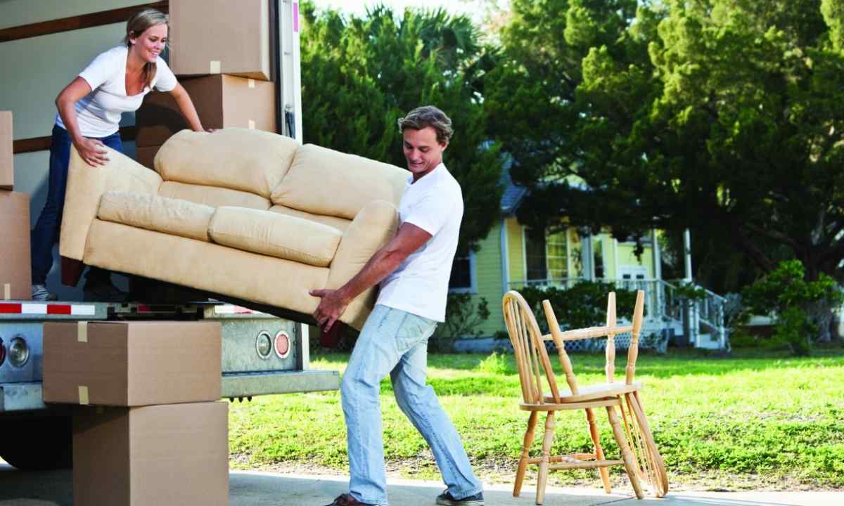 How to move furniture