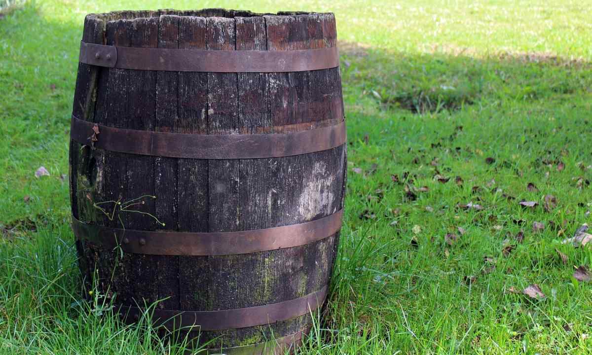 How to make wooden barrel