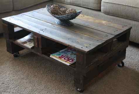 How to make coffee table of pallets or pallets the hands