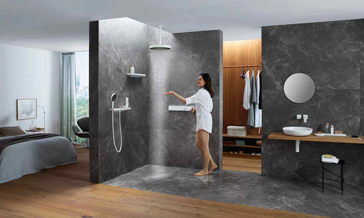 How to collect shower