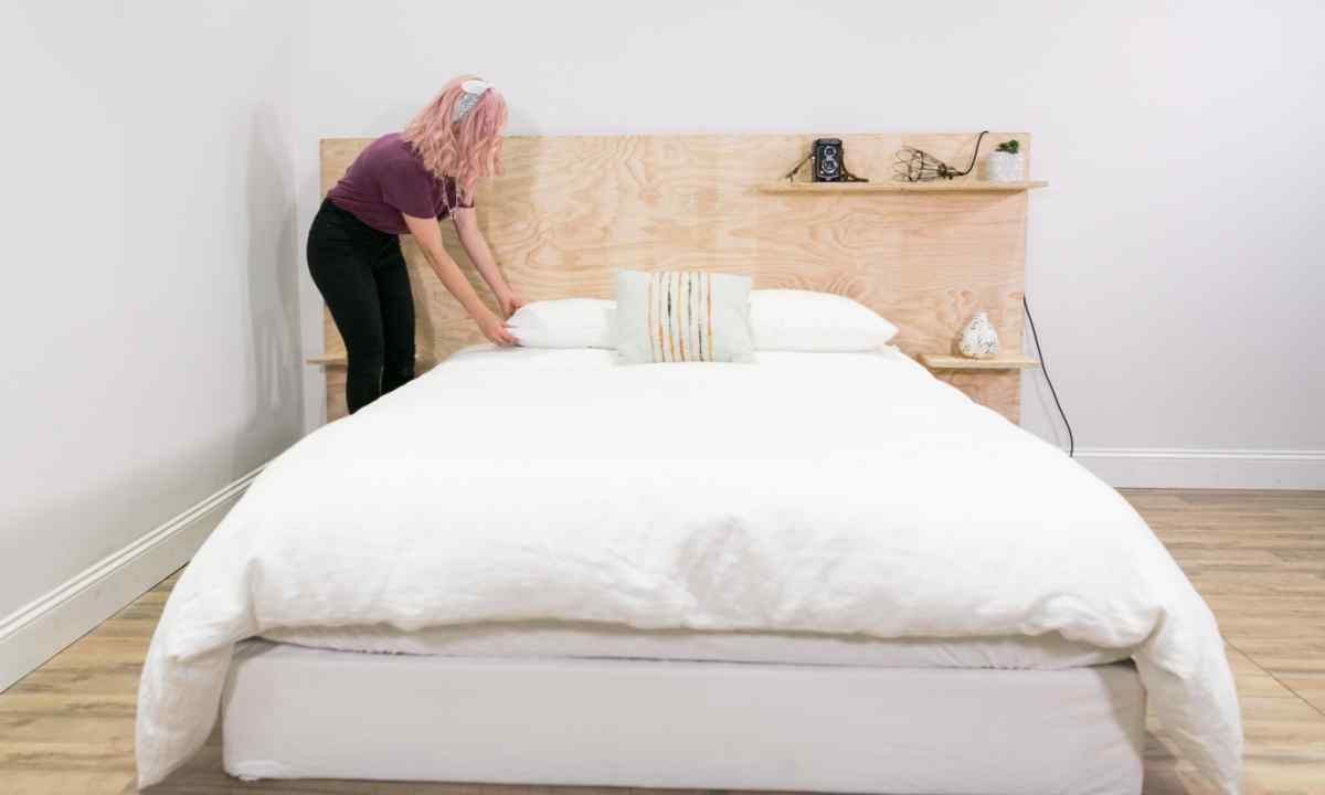 How to make the built-in bed