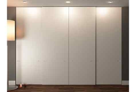 How to deliver to door in sliding wardrobe