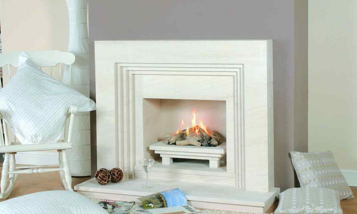 How to make artificial fireplace