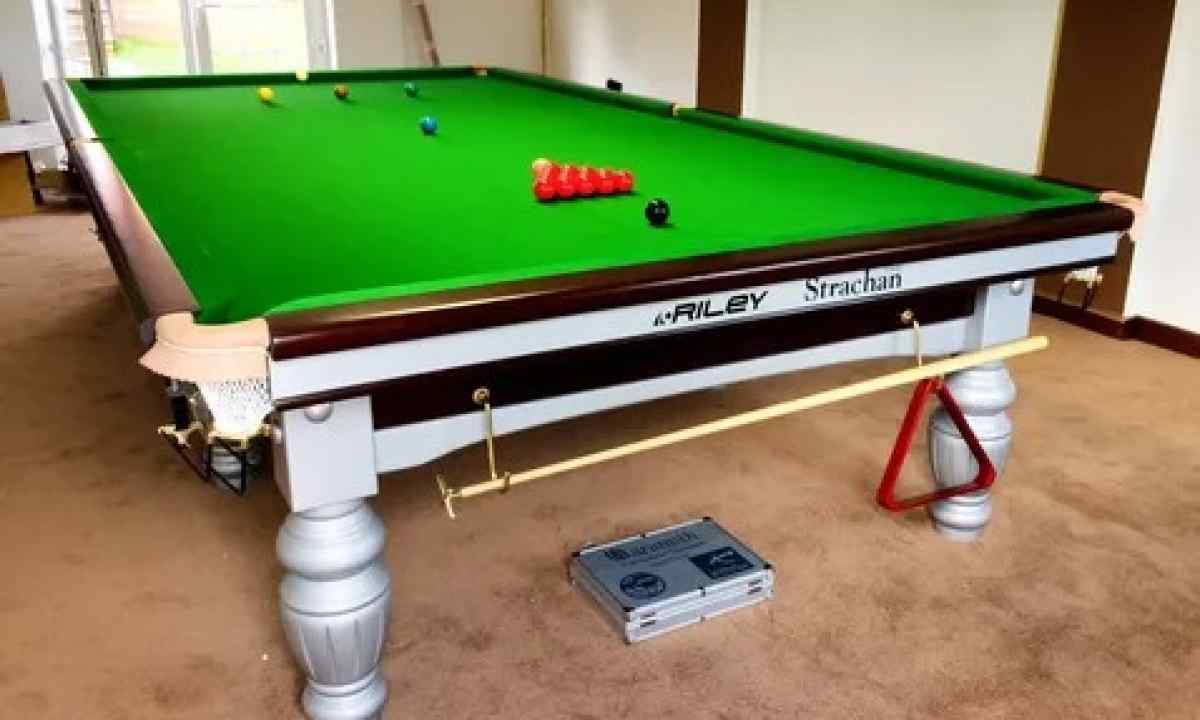 How to collect pool table