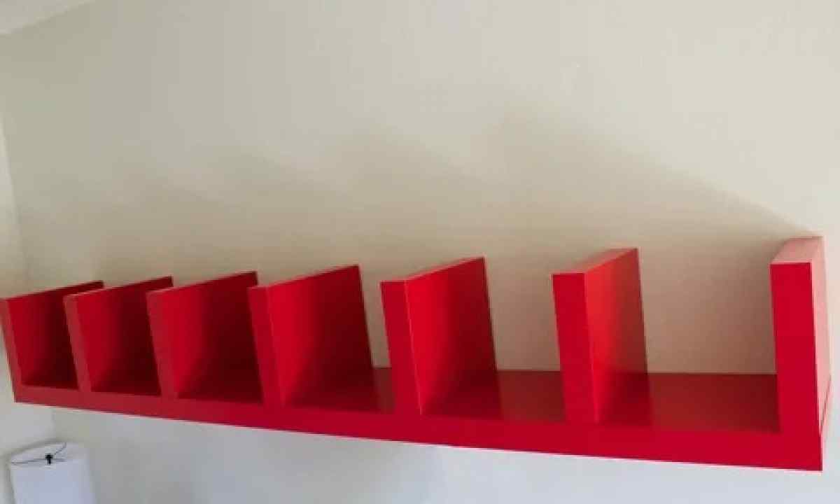 How to make the shelf angular